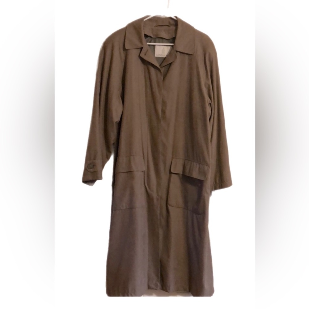 London Fog Trench Raincoat size XL
